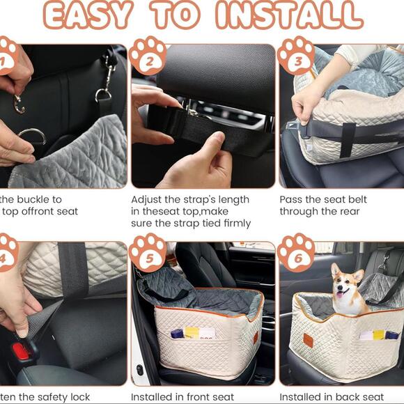 Dog Car Seat Booster - Picture 7 of 8